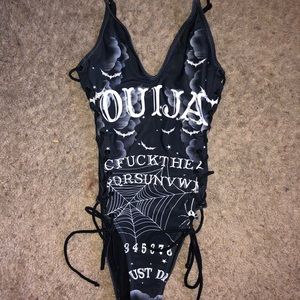 Widow Oujia board swimsuit